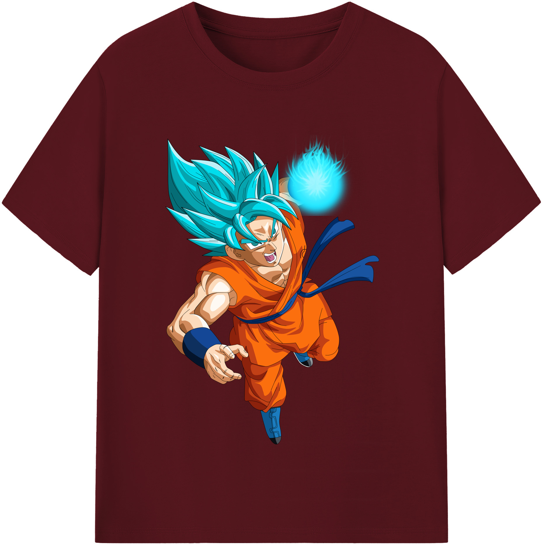 （画像用） ドラゴンボール 孫悟空（そん ごくう）Son Goku カカロット DRAGON BALL Kakarotto 綿100％半袖Tシャツ（フロントプリント）